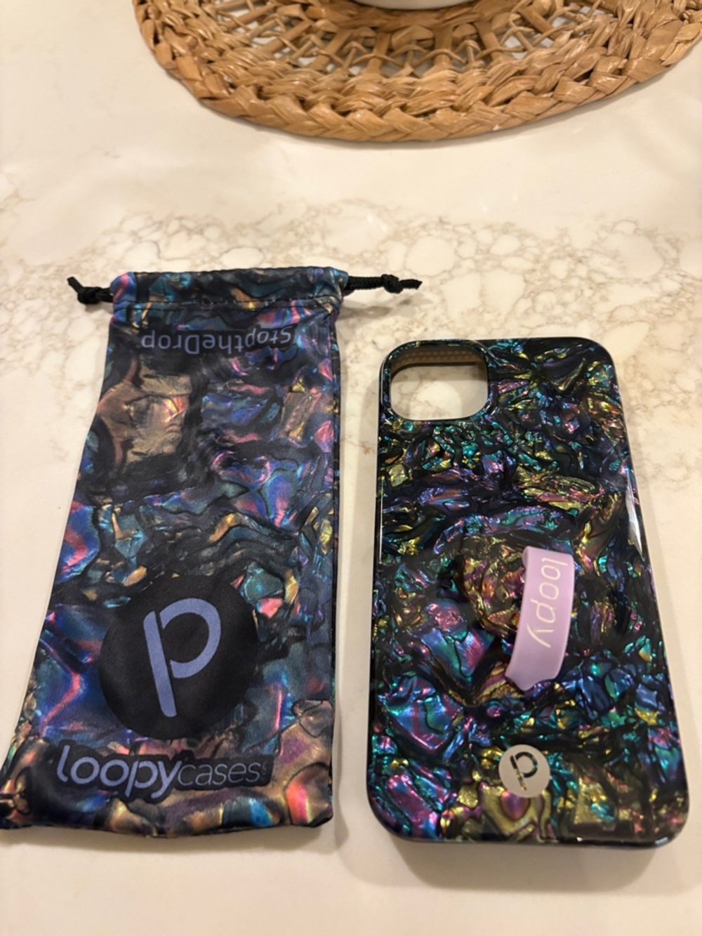 iPhone 14 Plus loopy case (like new)